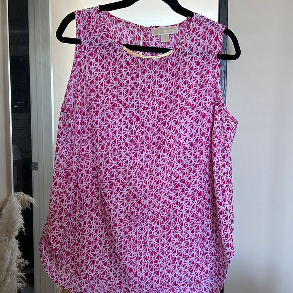 Michael Kors sleeveless blouse